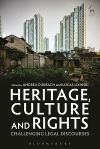 Imagen de portada: Heritage, Culture and Rights 1st edition 9781509932214