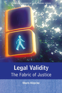 Cover image: Legal Validity 1st edition 9781509945245