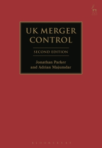 Cover image: UK Merger Control 2nd edition 9781509904907