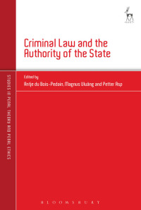Imagen de portada: Criminal Law and the Authority of the State 1st edition 9781509905133