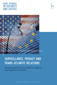 صورة الغلاف: Surveillance, Privacy and Trans-Atlantic Relations 1st edition 9781509930043