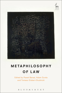 Omslagafbeelding: Metaphilosophy of Law 1st edition 9781509906079