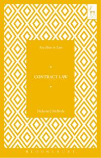Cover image: Key Ideas in Contract Law 1st edition 9781509907212