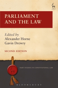 Titelbild: Parliament and the Law 1st edition 9781509939633