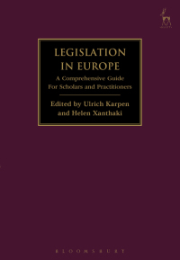 Imagen de portada: Legislation in Europe 1st edition 9781509908752