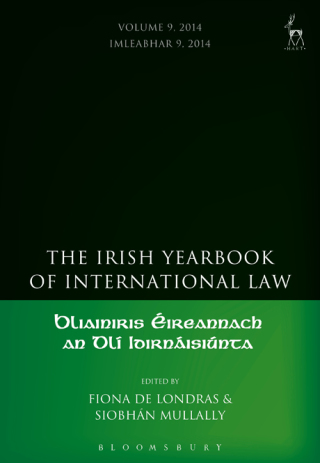 Imagen de portada: The Irish Yearbook of International Law, Volume 9, 2014 1st edition 9781509909186