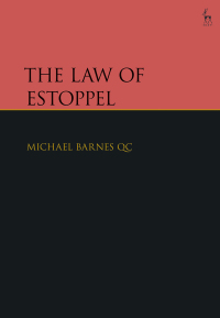 Cover image: The Law of Estoppel 1st edition 9781509909384