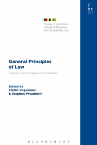 Cover image: General Principles of Law 1st edition 9781509933099