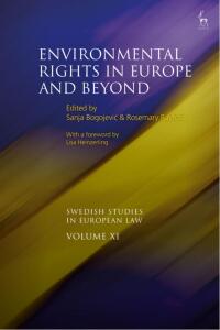 Cover image: Environmental Rights in Europe and Beyond 1st edition 9781509911110