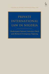 Cover image: Private International Law in Nigeria 1st edition 9781509911134