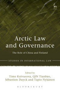 Cover image: Arctic Law and Governance 1st edition 9781509930098
