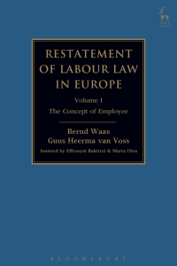 Omslagafbeelding: Restatement of Labour Law in Europe 1st edition 9781509912445