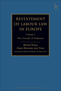 Cover image: Restatement of Labour Law in Europe 1st edition 9781509912445