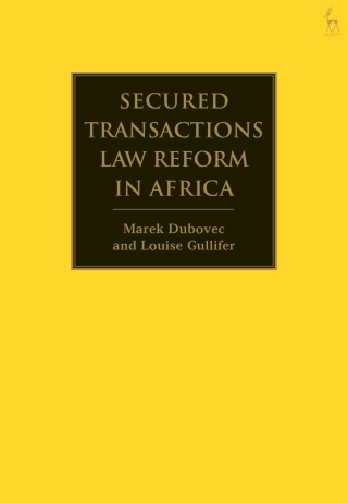 Imagen de portada: Secured Transactions Law Reform in Africa 1st edition 9781509913077