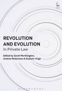 Cover image: Revolution and Evolution in Private Law 1st edition 9781509913244