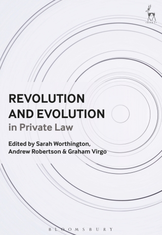Cover image: Revolution and Evolution in Private Law 1st edition 9781509913244