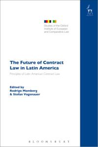 Cover image: The Future of Contract Law in Latin America 1st edition 9781509914272