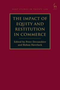 Titelbild: The Impact of Equity and Restitution in Commerce 1st edition 9781509944934