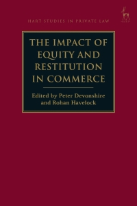 Cover image: The Impact of Equity and Restitution in Commerce 1st edition 9781509944934