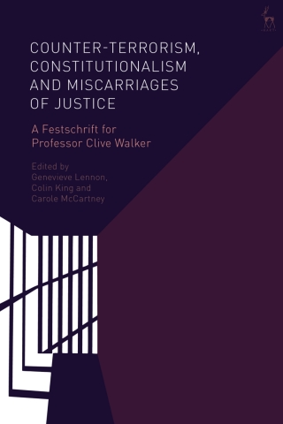 Cover image: Counter-terrorism, Constitutionalism and Miscarriages of Justice 1st edition 9781509915729