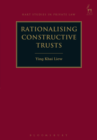 Cover image: Rationalising Constructive Trusts 1st edition 9781849465960