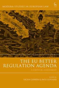 Cover image: The EU Better Regulation Agenda 1st edition 9781509941131