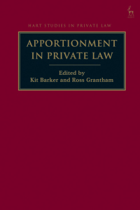 Titelbild: Apportionment in Private Law 1st edition 9781509944941
