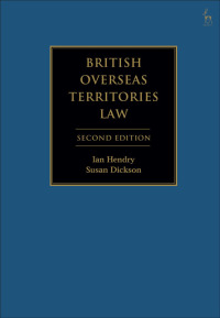 Cover image: British Overseas Territories Law 1st edition 9781509918706