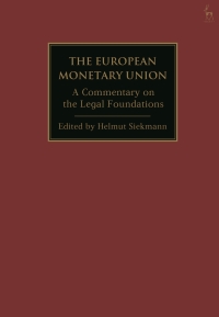 Cover image: The European Monetary Union 1st edition 9781509918966
