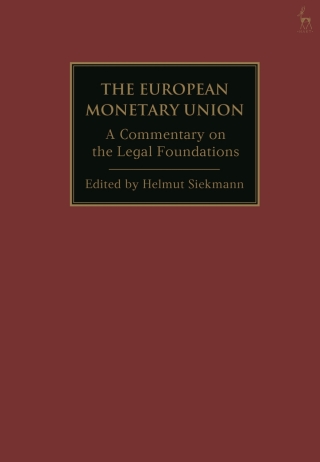 表紙画像: The European Monetary Union 1st edition 9781509918966