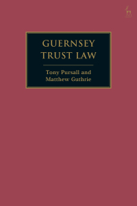 صورة الغلاف: Guernsey Trust Law 1st edition 9781509919307