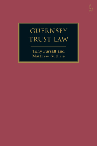 Imagen de portada: Guernsey Trust Law 1st edition 9781509919307