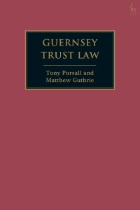 Cover image: Guernsey Trust Law 1st edition 9781509919307