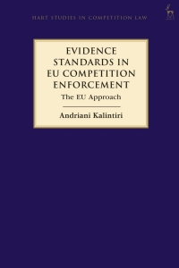表紙画像: Evidence Standards in EU Competition Enforcement 1st edition 9781509919666