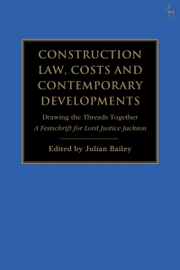 Imagen de portada: Construction Law, Costs and Contemporary Developments: Drawing the Threads Together 1st edition 9781509943975