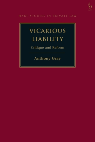 Cover image: Vicarious Liability 1st edition 9781509920235
