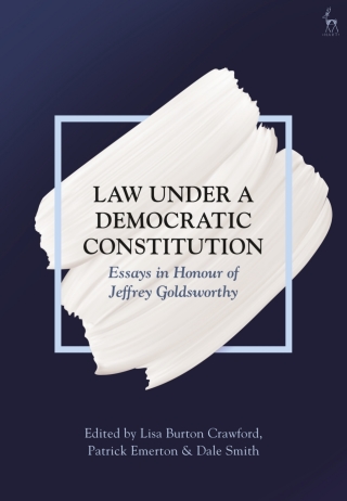 Immagine di copertina: Law Under a Democratic Constitution 1st edition 9781509920853