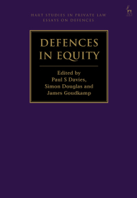 表紙画像: Defences in Equity 1st edition 9781849467247