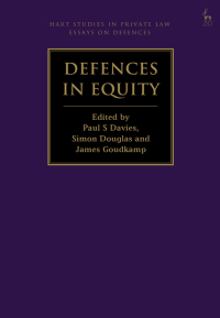 Cover image: Defences in Equity 1st edition 9781849467247