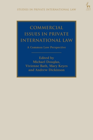Cover image: Commercial Issues in Private International Law 1st edition 9781509922871
