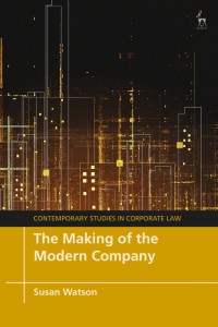 Cover image: The Making of the Modern Company 1st edition 9781509959686
