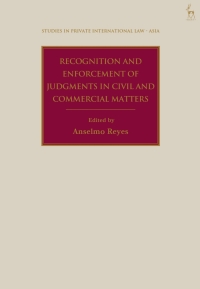 Cover image: Recognition and Enforcement of Judgments in Civil and Commercial Matters 1st edition 9781509924257