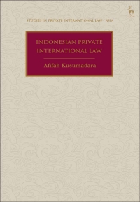表紙画像: Indonesian Private International Law 1st edition 9781509924332