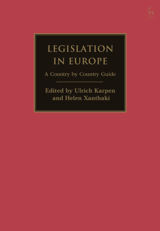 Cover image: Legislation in Europe 1st edition 9781509924714