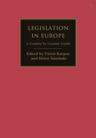 Imagen de portada: Legislation in Europe 1st edition 9781509924714