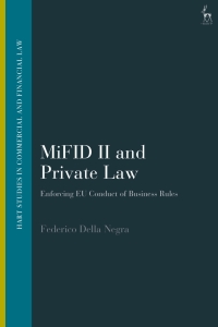 Cover image: MiFID II and Private Law 1st edition 9781509946266