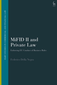 Imagen de portada: MiFID II and Private Law 1st edition 9781509946266