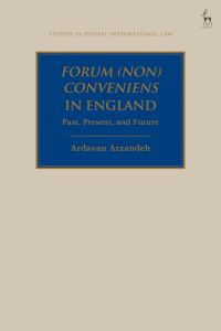 Cover image: Forum (Non) Conveniens in England 1st edition 9781509945023
