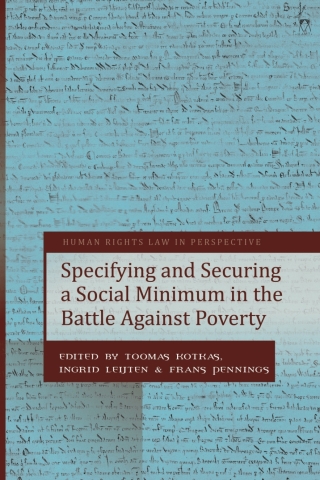 Cover image: Specifying and Securing a Social Minimum in the Battle Against Poverty 1st edition 9781509926022