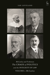 صورة الغلاف: McCawley and Trethowan - The Chaos of Politics and the Integrity of Law - Volume 1 1st edition 9781509927111